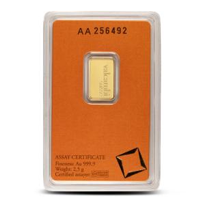 Valcambi Bars 2.5 GR